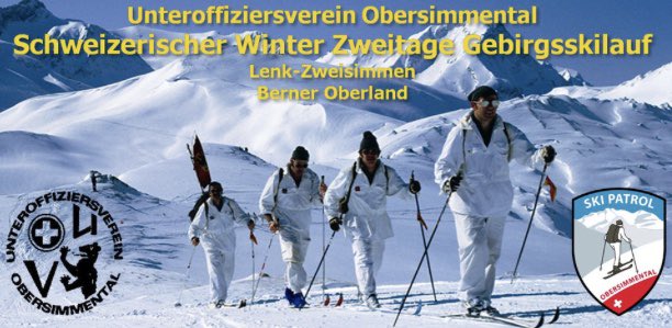 EdgTerre's tweet photo. Les 11-12/03, 1 équipe de 3 officiers stagiaires a couru la 58e course de la lenk, organisée par l’armée🇨🇭@vbs_ddps.
2 jours, 2x15km/1200m dénivelé à parcourir à 🎿 en 8h chacun max. 
Malgré une météo 🌨️, ils ont terminé largement dans les temps !
Rendez-vous pris l’an prochain ! https://t.co/nmGJ0XsUnx