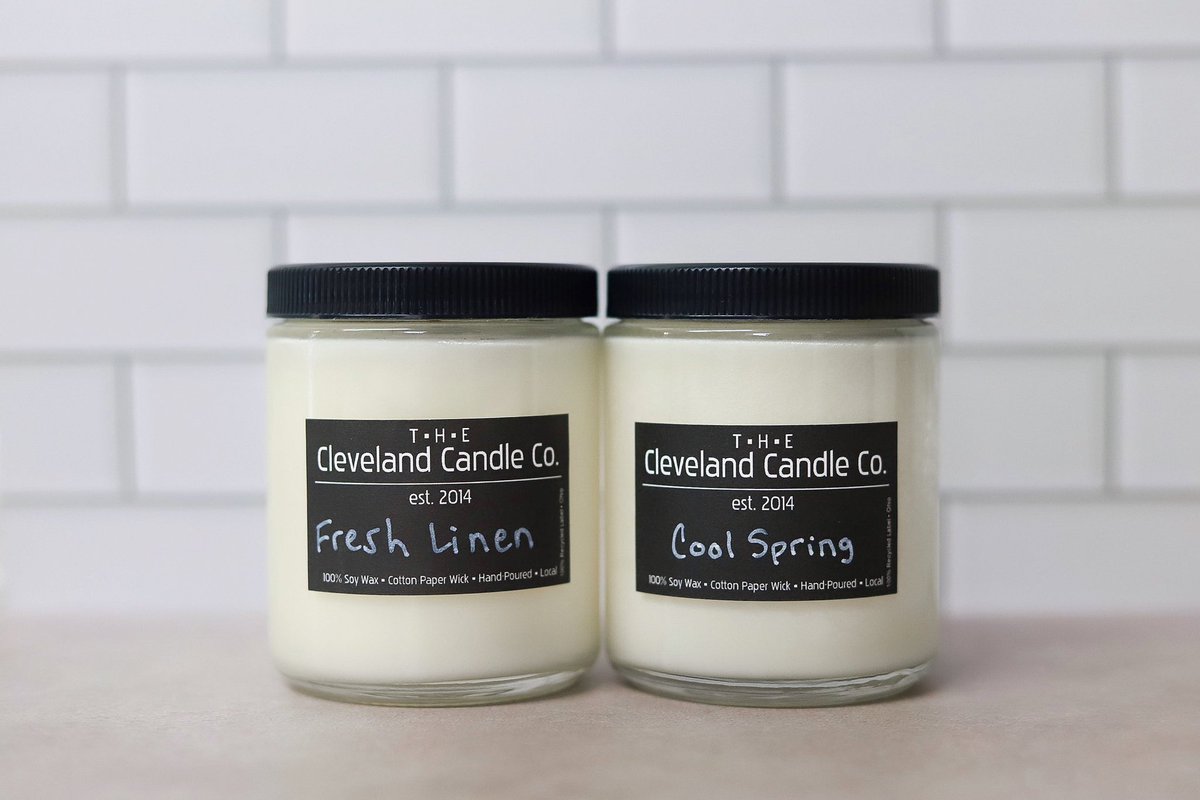 CleCandleCo's tweet photo. Kick those winter blues and freshen up your space with some of our Spring Favorites! 🌱

Shop in-store and get 2 premade 8oz candles for $27! ✨ https://t.co/KpTRzA6HKd