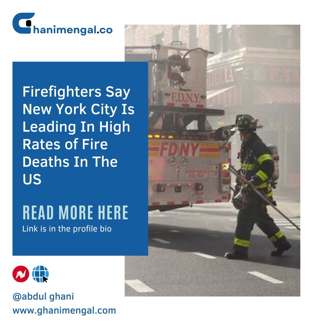 ghanimengal7's tweet photo. According to the #Firefighters Association of the State of #NewYork, #NY is leading the country in home #FireDeaths with #45fatalities in the first three months of this year. This startling figure emphasizes the need for #legislative action.
#FDNY
#NewYorkFIre
#NewYorkFatalities https://t.co/xmpMRvRqha