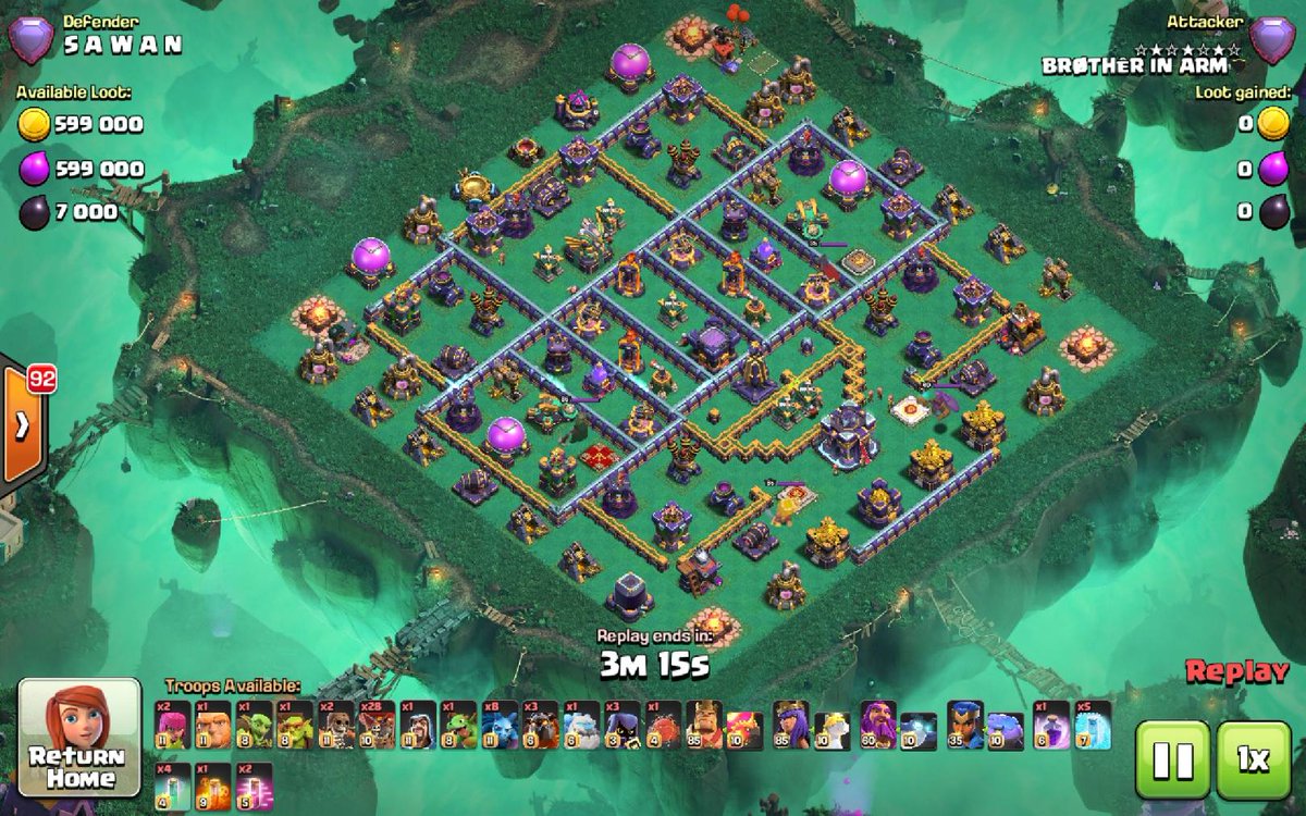 New anti 2* (5600-5800)
cc- lava+1s minion+8arc
link.clashofclans.com/en?action=Open…