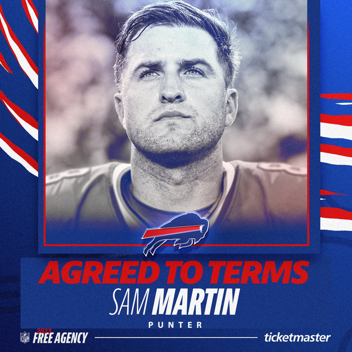 BuffaloBills's tweet photo. Keeping two of our own. 😁 #BillsMafia 

We’ve agreed to terms with Sam Martin and Tyler Matakevich: https://t.co/kxRliqMtRp https://t.co/roLxMYgbUk