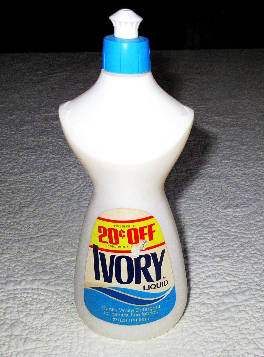 rusticrelics04's tweet photo. SALE NOS Vintage IVORY Liquid Dish Soap Detergent Dishwashing Movie PROP Display 22oz https://t.co/Iyeo82bOTb #eBay via @eBay #dishes #Kitchen #MovieProps #Advertising #collectible #bottles #Ivory #NOS #DishSoap #Kitsch #90s #Vintage #Display #movieprop #stageprop https://t.co/ihxauTwKON
