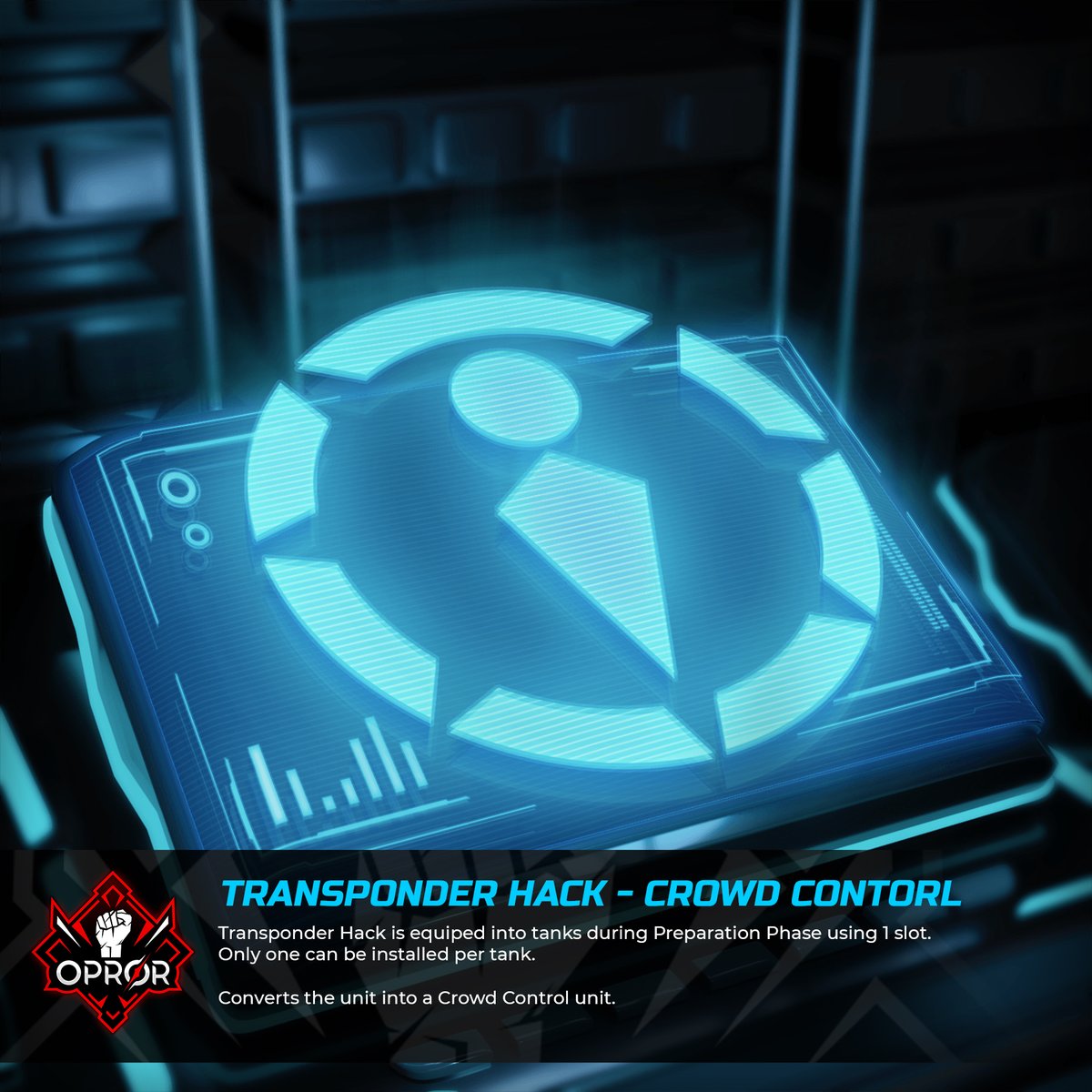 You already met the tanks...   now get to know the Techs and Gears of Opror. 

#opror #nftgame #battletanks #techcards #gearcards #tcg #autochess