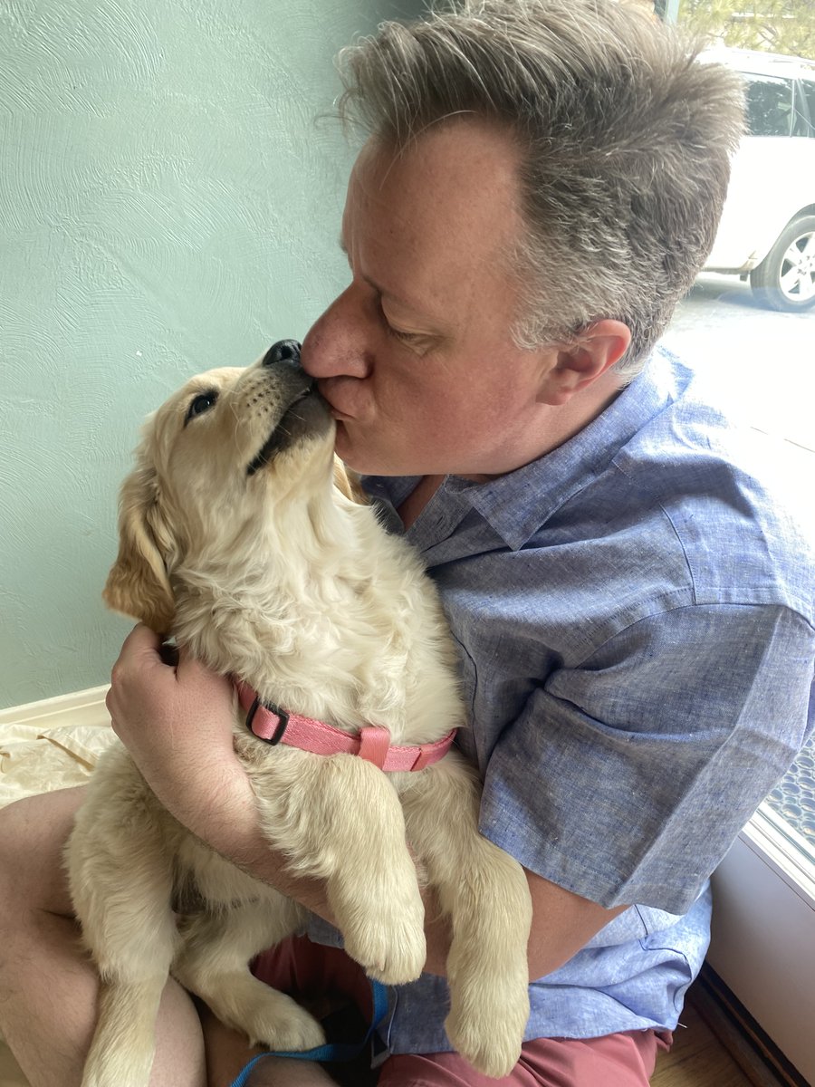 RyanCumley's tweet photo. New best friend just dropped.

Her name is still tbd, but probably gonna be Sadie. I'm in love already! https://t.co/xrko4WLFyl
