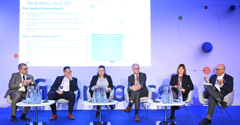ficompass's tweet photo. How can EU shared management funds #financialInstruments help finance the green transition?

Speakers at #FICampus23 dive into examples from inside and outside the EU🇪🇺, shedding light on current investment trends.

Stay tuned for more event highlights! #ficompass