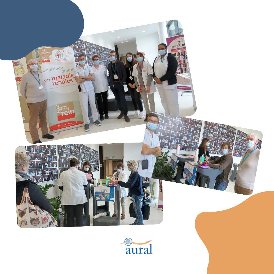 [En images] Retour sur la #journeemondialedurein, #depistage des maladies rénales, qui a eu lieu la semaine dernière sur #Contamine...
<a href="/FranceRein/">France Rein</a> 

#AURALLyon #dialyse #semainenationaledurein #nephrologie #santedesreins #santepublique #prevention