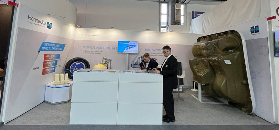 Are you ready for some innovative solutions in the field of technical insulations and polyurethane spray coatings?💡 Discover #Hennecke at the ISH in Frankfurt. Find us in hall 4.2 at booth A74.