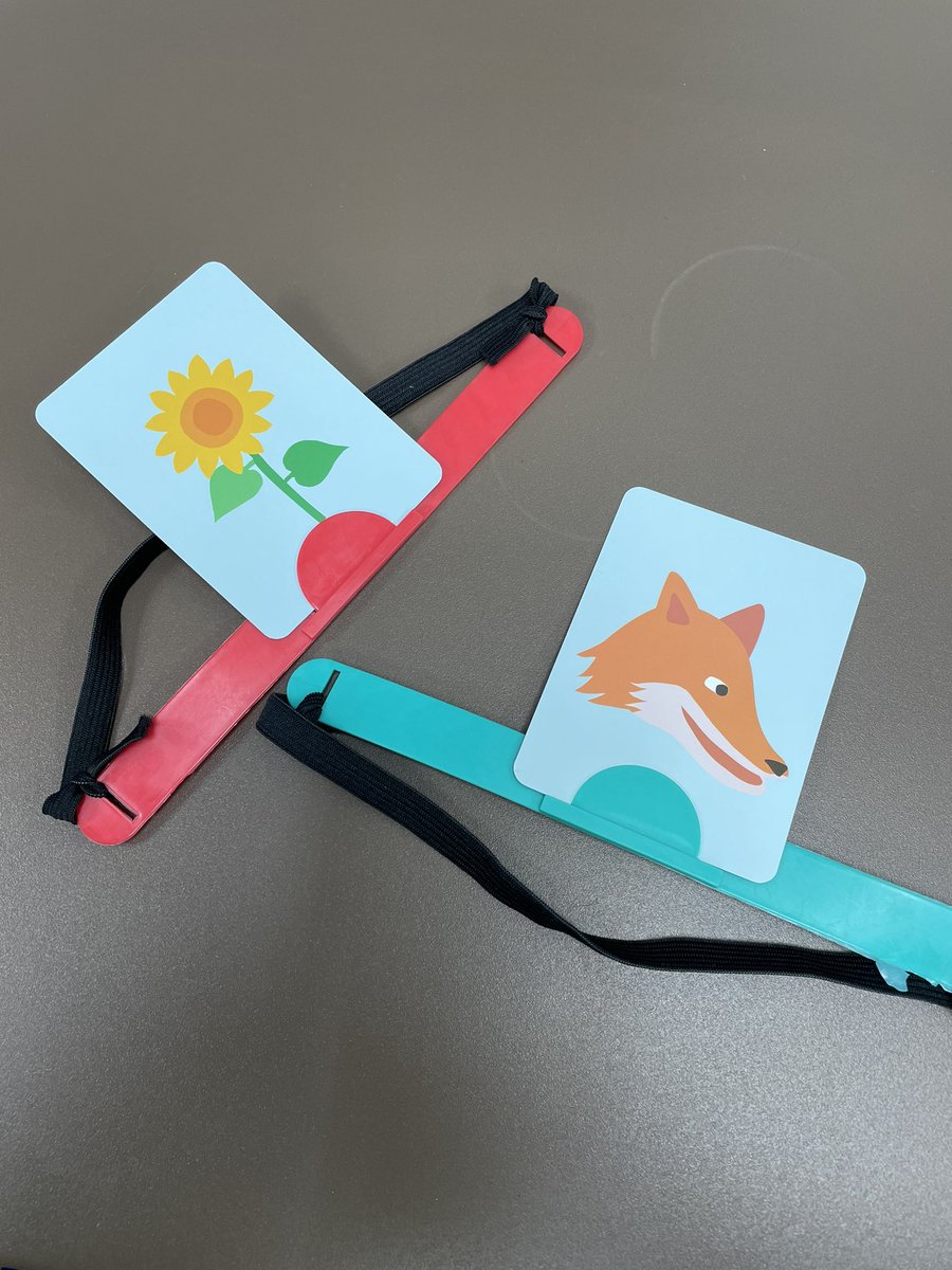 Students from Buttercups class <a href="/MrsHumphryes19/">Mrs Humphryes & Willows</a> <a href="/Topcliffeschool/">Topcliffe Primary</a> enjoyed our headband games today when describing items to each other. They had to think about the category, appearance, location and function. #WMISLT2 #SLT #SLCN