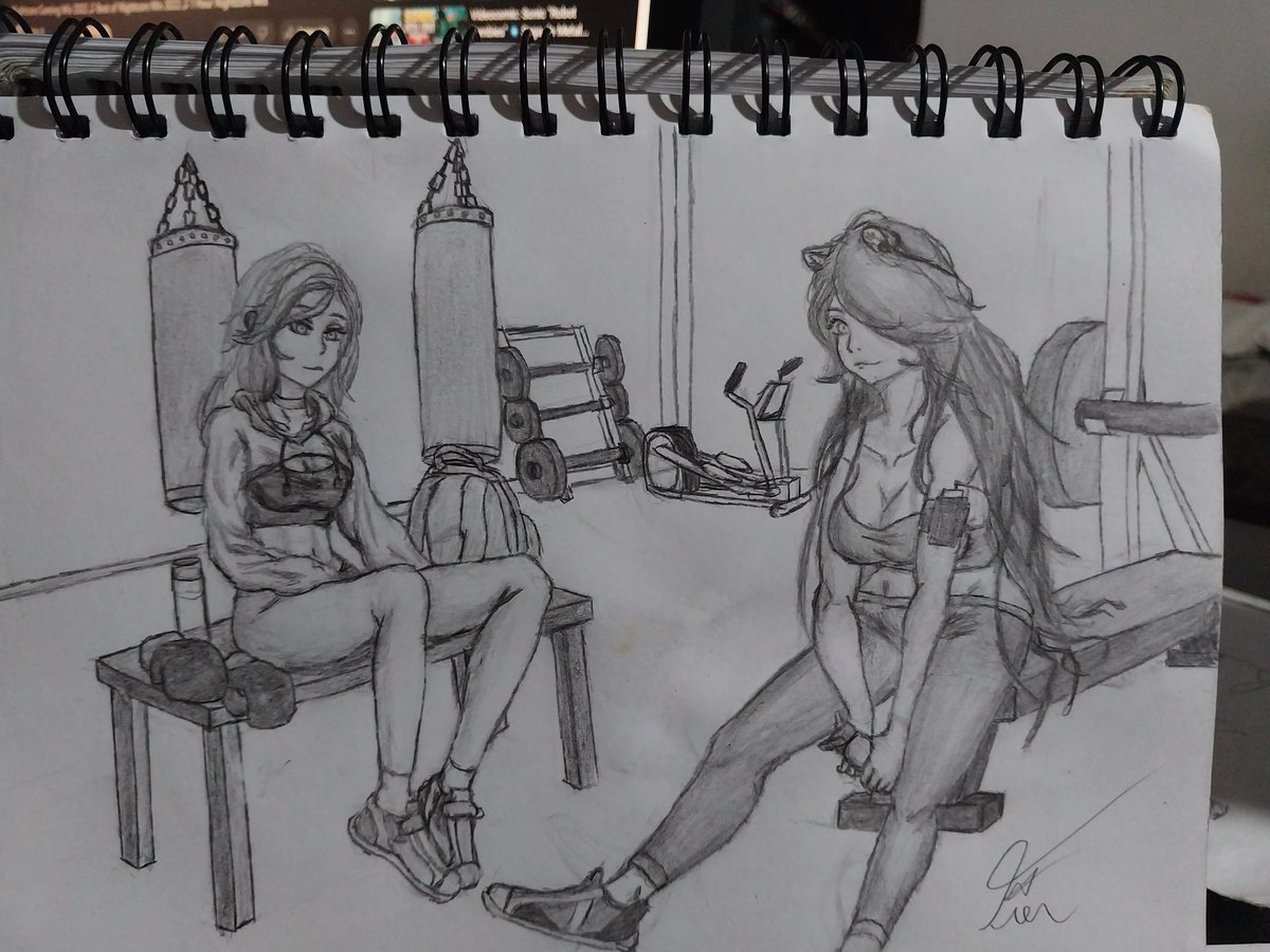 KriegsTier's tweet photo. @SweetLeoncita  y sheila en una sesión de entrenamiento :3 https://t.co/bL8YIlGePQ