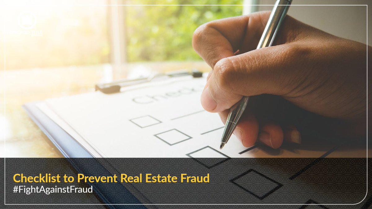 Don't fall victim to fraud! Our fraud prevention checklist is here to help you stay protected against real estate fraud. Take proactive steps to prevent fraud by downloading the checklist: ow.ly/soYR50NfA2b

#fpm #fpm2023 #fraudmonth