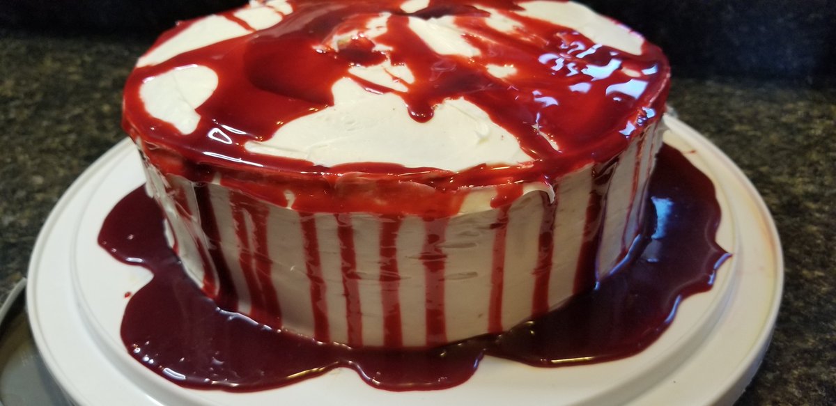 LaymanPhoto's tweet photo. Blood you can EAT!
Recipe 👇 https://t.co/7UZV0KuOKW
#edibleb #cake #cakedesigns #crafts #crimescene #FoodieBeauty #sfx #recipes #foodphotography https://t.co/cIpMe9zoLx