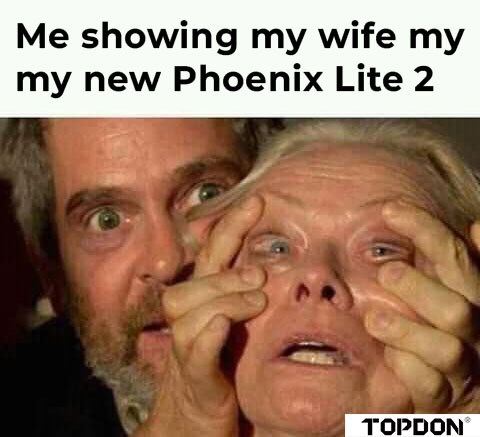 She's pretty excited about it.

#TOPDON #memes