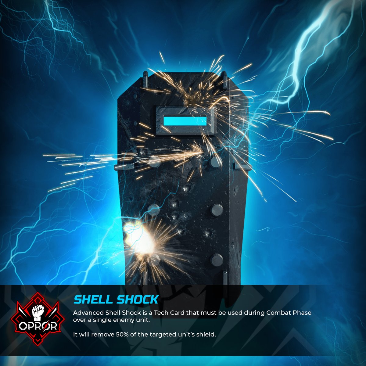 You already met the tanks...   now get to know the Techs and Gears of Opror. 

#opror #nftgame #battletanks #techcards #gearcards #tcg #autochess