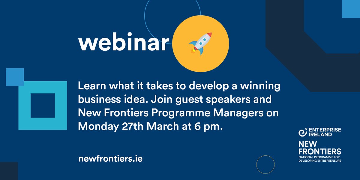 Developing a winning business idea takes time, effort, and creativity. But with persistence (and assistance) you can create a successful business that meets a real need in the market.
Want to know how? Register now for our free webinar: eventbrite.com/e/how-to-disco… #events #startups