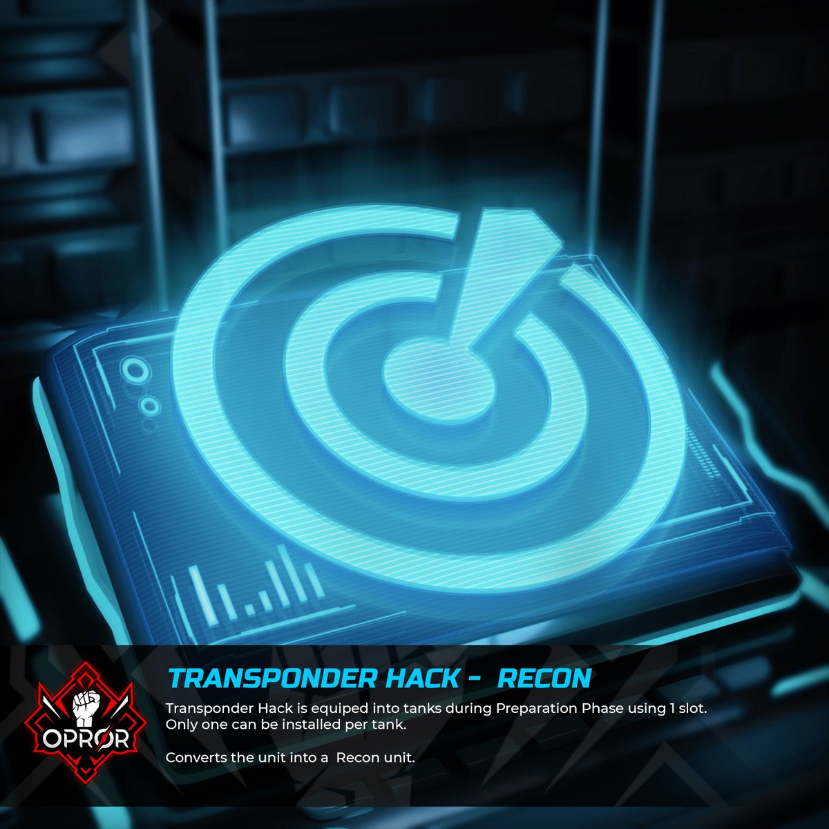 You already met the tanks...   now get to know the Techs and Gears of Opror. 

#opror #nftgame #battletanks #techcards #gearcards #tcg #autochess