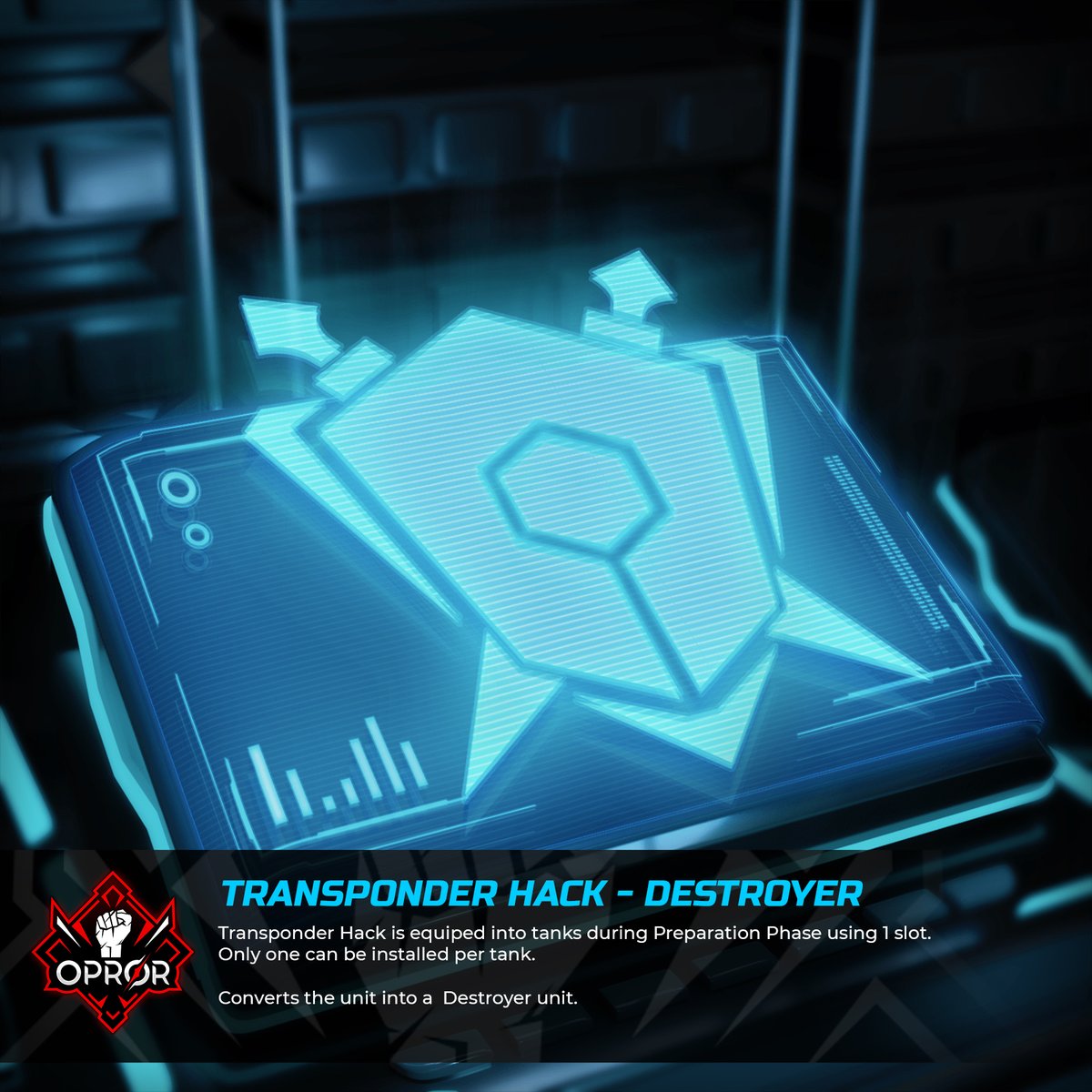 You already met the tanks...   now get to know the Techs and Gears of Opror. 

#opror #nftgame #battletanks #techcards #gearcards #tcg #autochess