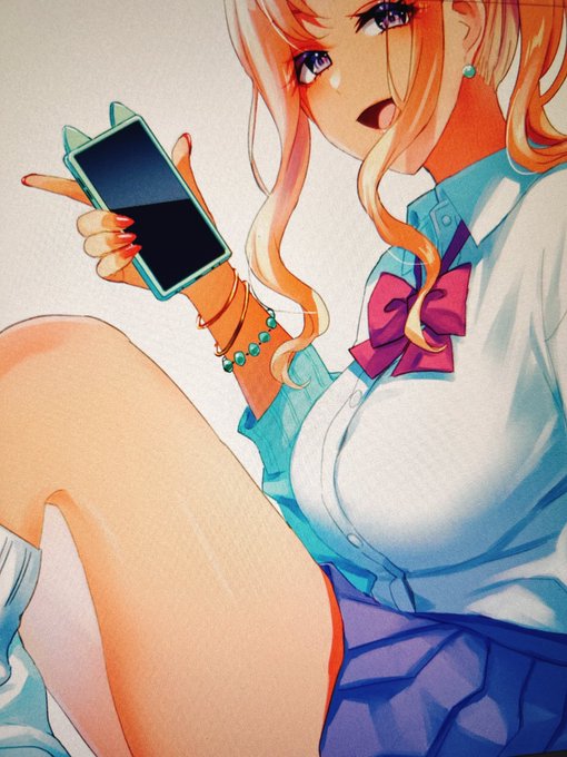 カラー塗り終わった〜🐈 