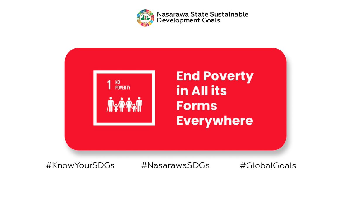 NasarawaSDGs's tweet photo. Do you know the #Globalgoals?

Goal 1 is aimed at Ending poverty in all its forms everywhere. 

#goal1 #knowyoursdgs #nasarawasdgs https://t.co/Twt6BcjQrV
