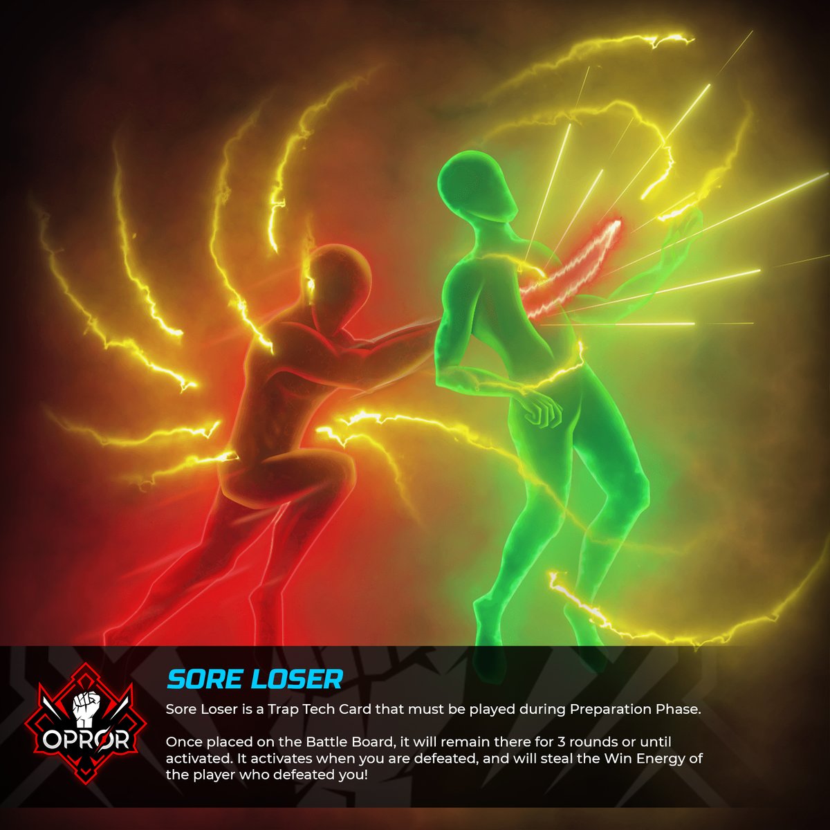 You already met the tanks...   now get to know the Techs and Gears of Opror. 

#opror #nftgame #battletanks #techcards #gearcards #tcg #autochess