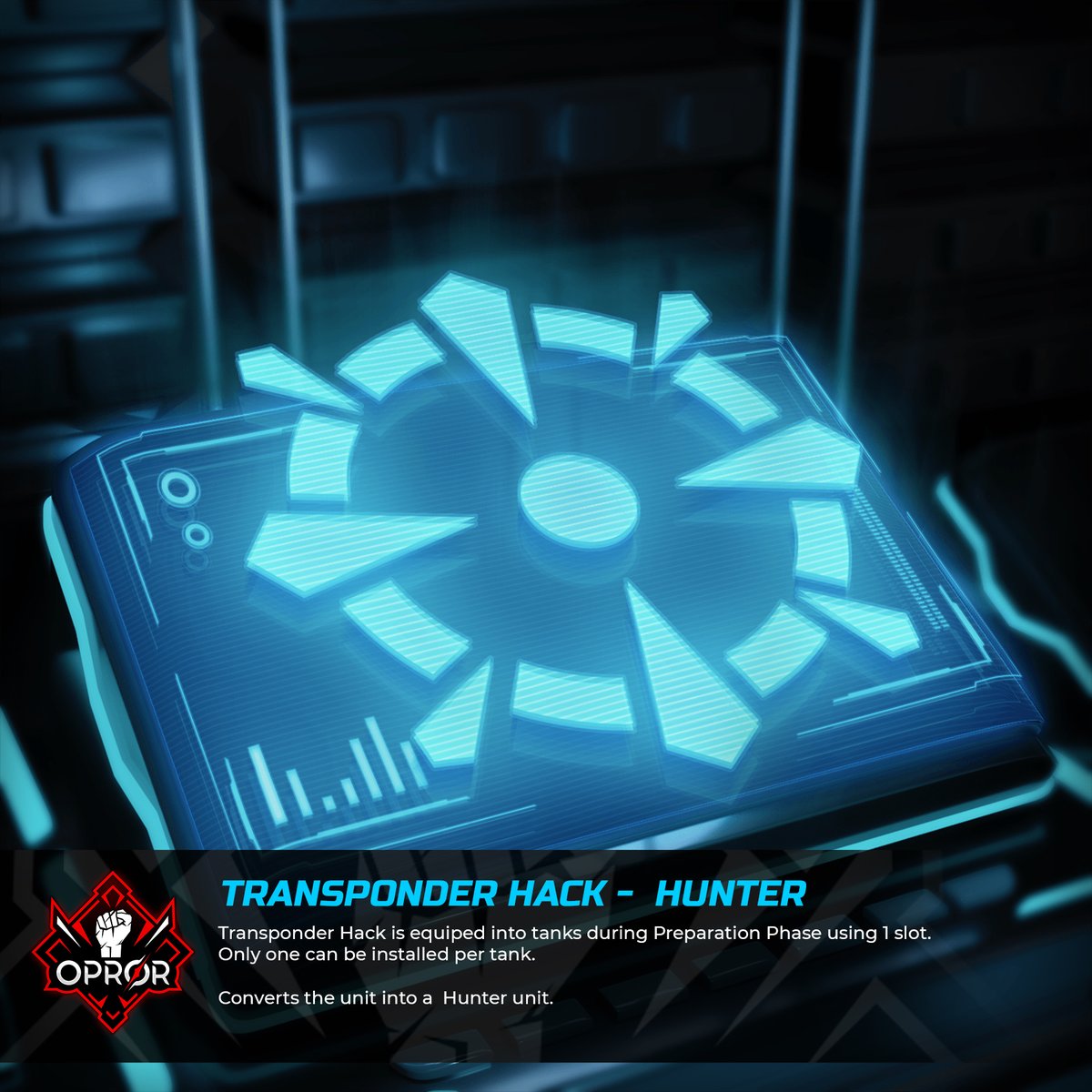 You already met the tanks...   now get to know the Techs and Gears of Opror. 

#opror #nftgame #battletanks #techcards #gearcards #tcg #autochess