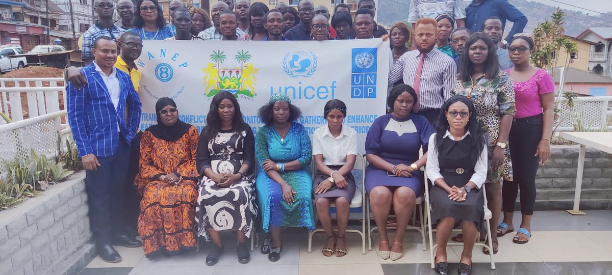 GlobalGYC's tweet photo. GYC in Partnership with West African Network for Peace Building (WANEP SL) have commences two days workshop training of Conflict and Peace Monitors on Data Gathering to Enhance Early Warning and Responses During Sierra Leone  2023 Election. https://t.co/0iPatzK4sN