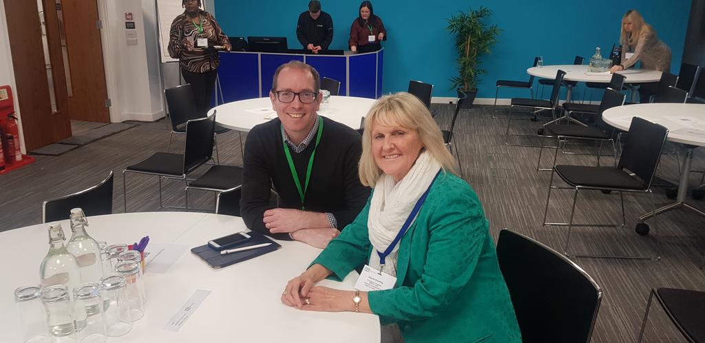Delighted to connect in person today with <a href="/Deaf_Aware/">support@wesupportdeafawareness.org</a> Simon Houghton, provider of our online deaf aware training <a href="/UHD_NHS/">University Hospitals Dorset NHS Foundation Trust</a> have you done yours yet? #ProAbility <a href="/OD_UHD_NHS/">Organisational Development UHD</a> <a href="/PappuDeepa/">Deepa Pappu She/her</a>