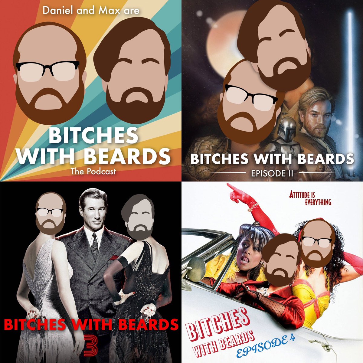 I’m not sure what we’re celebrating; the fact we’ve reached 4 episodes or the fact we can make a grid. What’s more important, clean graphics or amazing content that will brighten up a Monday morning? podcasts.apple.com/us/podcast/bit… #podcast #newepisode #listen #new #AcademyAward #Monday