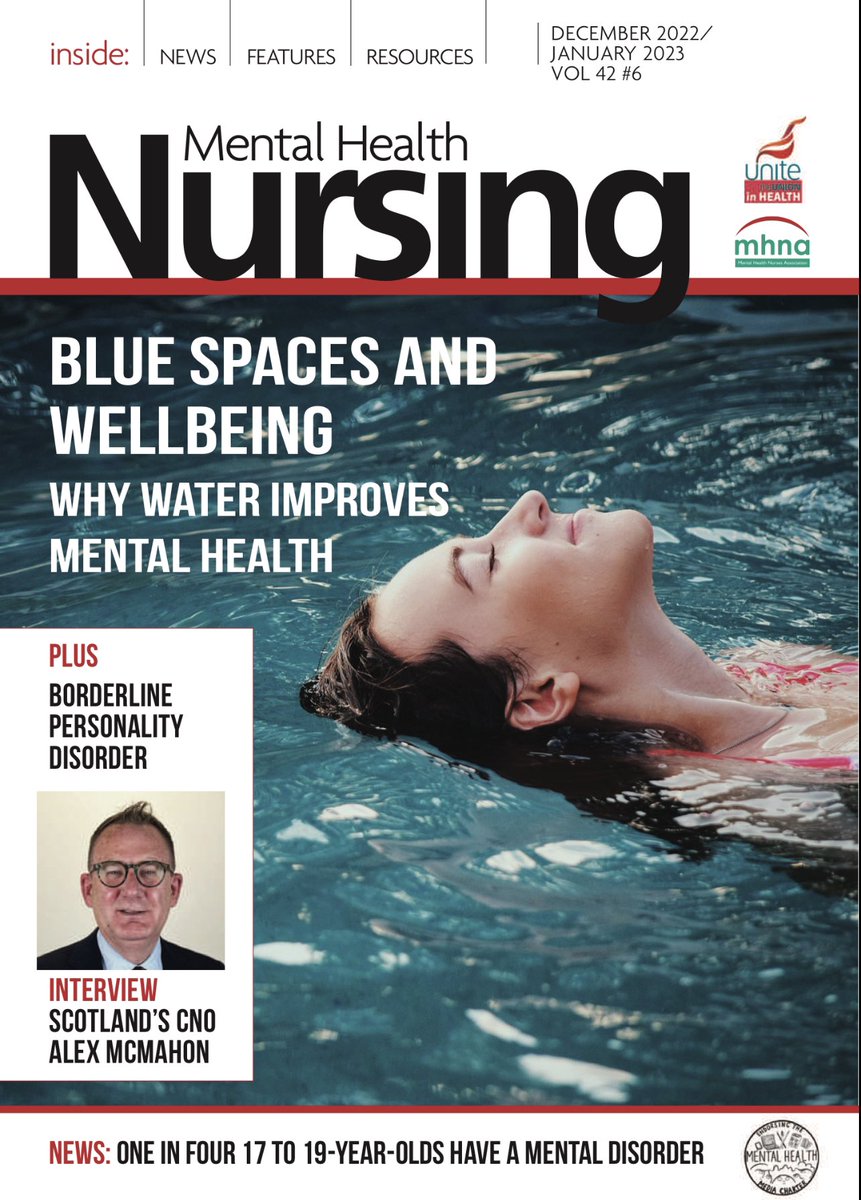 Unite_MHNA's tweet photo. We’ve done a fair bit about blue and green water and eco-therapy in the #MHNjournal and covered on #mhTV too! #HoratioCongress2023 https://t.co/ljGrO534Ys