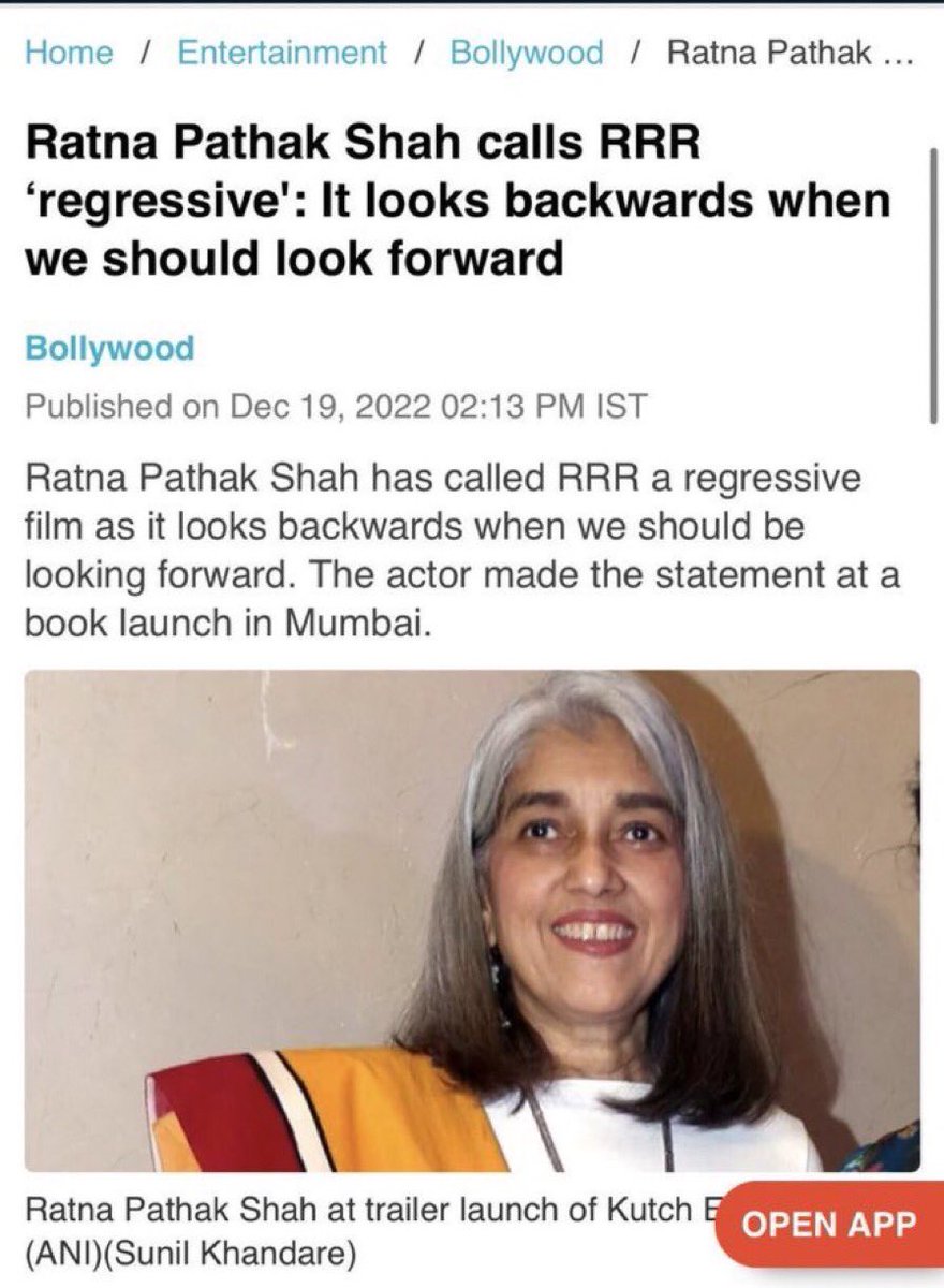 MumukshuSavitri's tweet photo. This lady’s most successful show featured mockery of her Hindu middle-class sindoor &amp; Mangalautra wearing Bahu, who was constantly ridiculed as being Kanjoos, dim-witted &amp; besotted with buffaloes.

And she will teach us what regressive is. https://t.co/4bBZGyCsXm