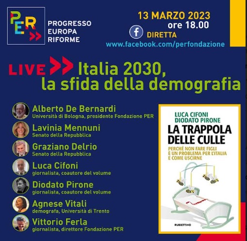 Facciamo pochissimi figli perché siamo malinconici e senza un'idea di futuro (Censis dixit). Come uscirne? C'è un'Italia che sa cosa fare. Scopritelo oggi alle 18 in questo webinar...