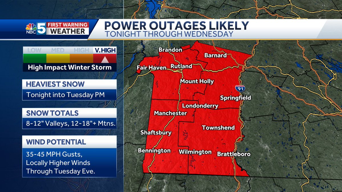 Ben Frechette on Twitter "Power outages are likely to occur in