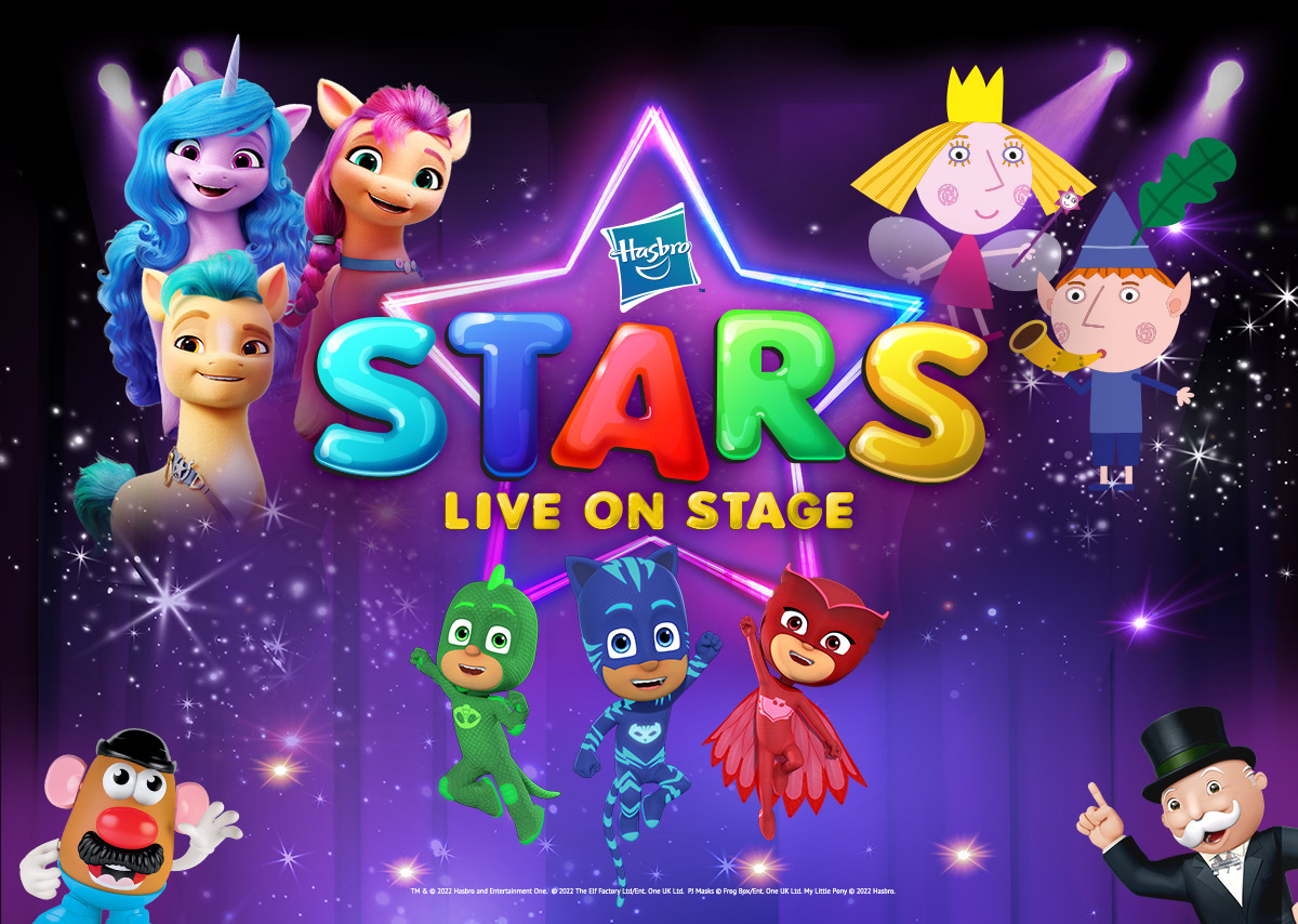 ⭐️ Hasbro Stars Live on Stage ⭐️ The stage is set for the greatest talent show ever! 🪄 The perfect summer holidays treat for your little ones 🎪 Don't miss out, book your tickets now 👇 📞Box Office: 01524 64695 🔗lancastergrand.co.uk/.../hasbro-sta… #lancaster #whatson #familyfun #hasbro