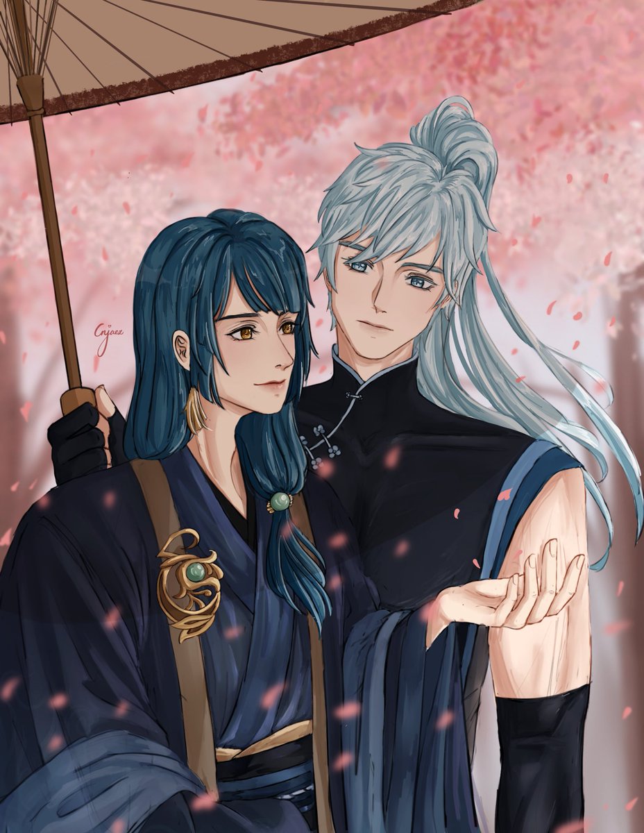 Enjoying flowers 🌸

#原神 #重云 #行秋 #重秋 #GenshinImpact #Chongyun #Xingqiu #ChongQiu