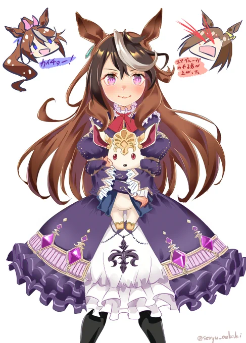 ルナちゃん誕生日#ウマ娘 #シンボリルドルフ生誕祭2023 