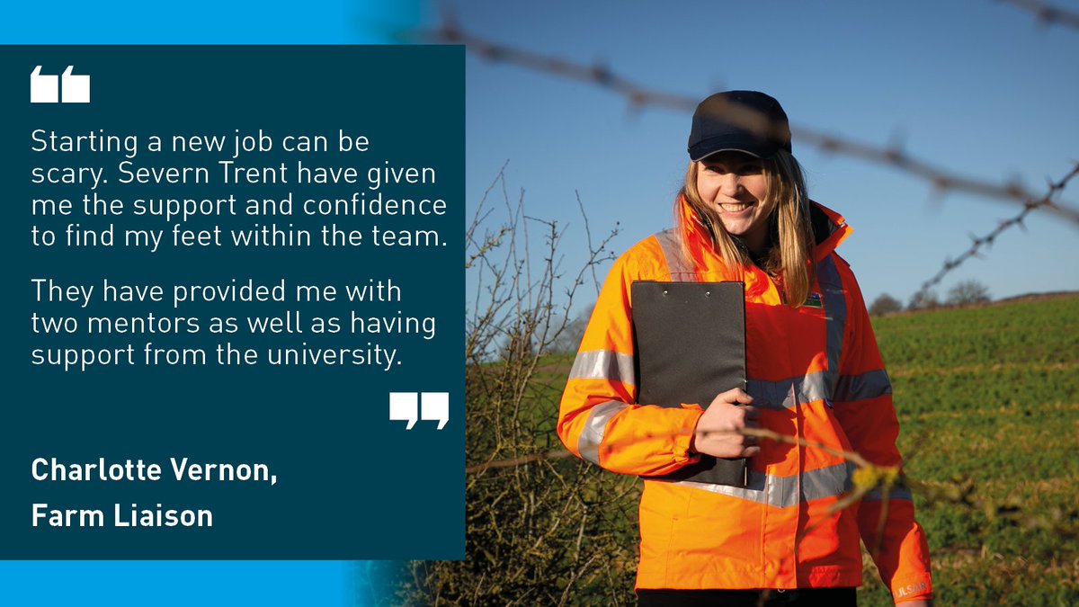 Charlie and Charlotte are in different roles, but they're both working towards a better future - not just for themselves, but also their communities, and the generations to come. Apply now: ms.spr.ly/60185sUUG #Apprenticeprogrammes #LifeatSevernTrent