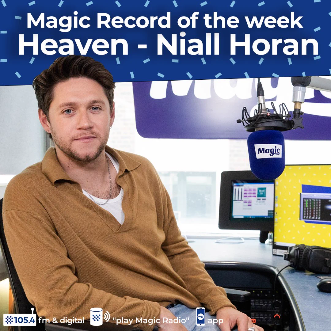 Magic Record of the week: Heaven - Niall Horan. Picture of Niall Horan