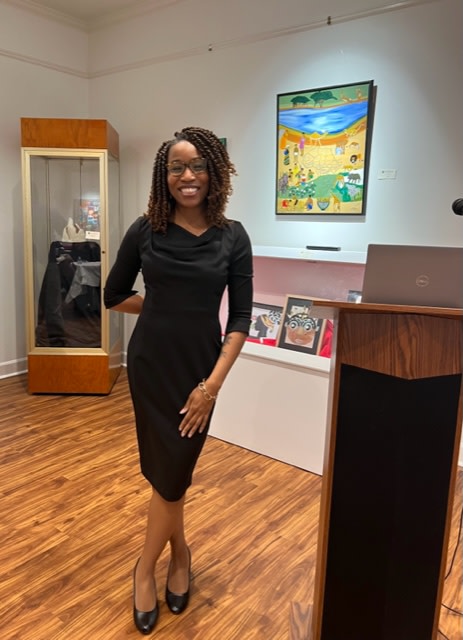LCLMuseum's tweet photo. Please enjoy these photos of poet Kristie Robin Johnson from our March Commun...
#lucycraftlaneymuseumofblackhistory #lucycraftlaneymuseum #loveaugusta #lclcommunityluncheon #communityluncheon #kristierobinjohnson #poetry #blackpoet #blackpoetry #augustablackhistory #blackhistory https://t.co/rnY3sTbjMJ