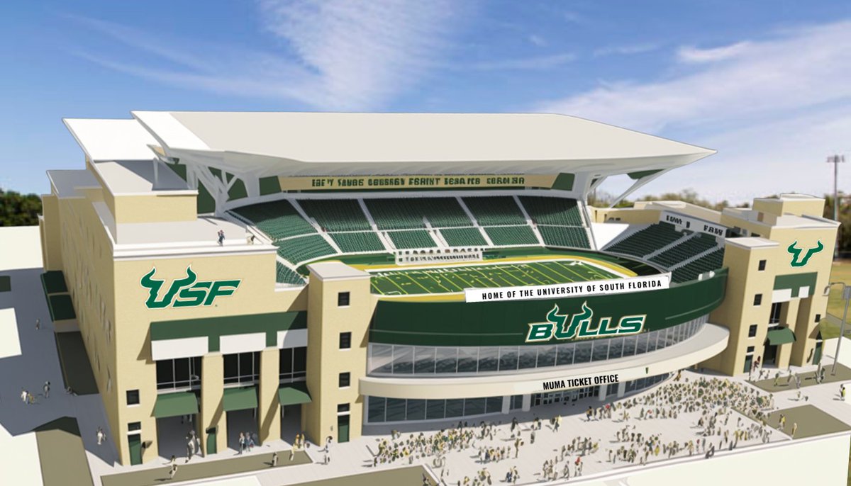Here's a new USF football rendering I came up with. Thoughts?