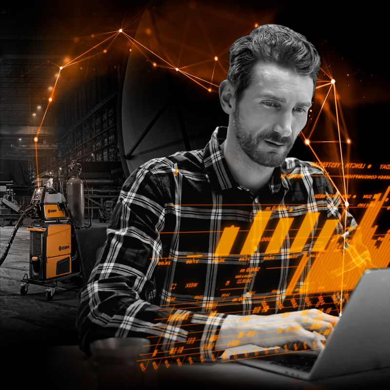 Do you know how your welding machines are being used?
𝗪𝗲𝗹𝗱𝗘𝘆𝗲 𝗔𝗿𝗰𝗩𝗶𝘀𝗶𝗼𝗻 collects data automatically without additional actions from machine users.

Read more and activate your 𝟯 𝗺𝗼𝗻𝘁𝗵𝘀 𝗳𝗿𝗲𝗲 𝘁𝗿𝗶𝗮𝗹: lnkd.in/gjSqpab8

#Kemppi #WeldEye #welding