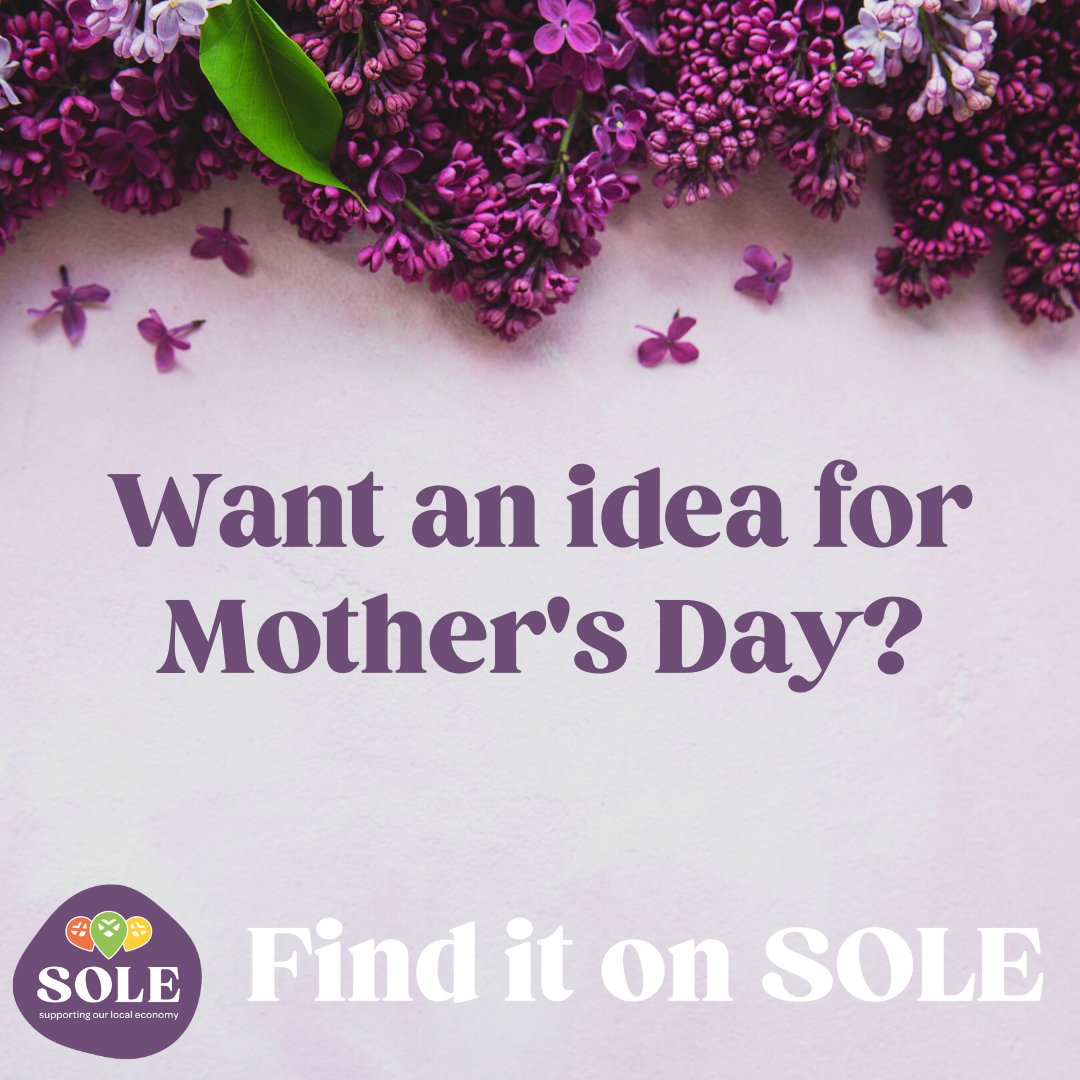 The SOLE app is full of ideas for Mother's Day. In-app interactive trails, ideas for restaurants, gifts, online shops, and even discount offers. Link in bio.

#SOLEScotland #SOLE #EastLothian #NorthBerwick #Musselburgh #Dunbar #Faside #PrestonSetonGosford #Haddington #MothersDay
