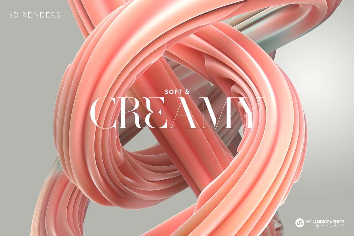 youandigraphics's tweet photo. Check out new work on my @Behance profile: "Soft &amp; Creamy Surreal 3D Collection" https://t.co/Bf2FwGFaMs https://t.co/9l3FAPX5ks