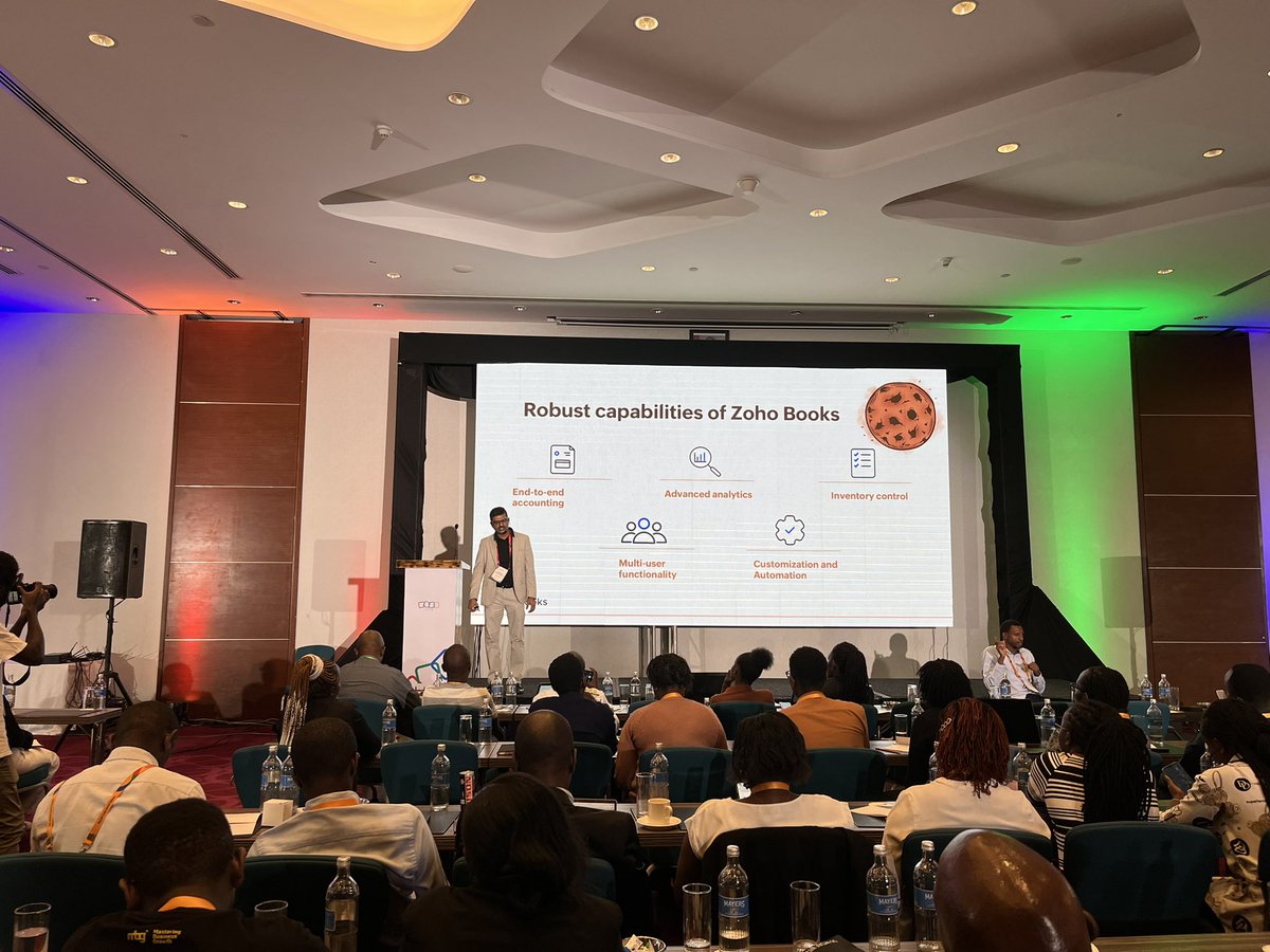 ZohoAfrica's tweet photo. Still struggling to manage your books of accounts or maintain finances?
We have a simple solution for your business- @ZohoBooks a powerful tool that can help you manage your cash flow, invoicing, banking and more.

Not just that, we’re TIMS-complaint for creating e-invoices in 🇰🇪 https://t.co/1m5JEfxIJD