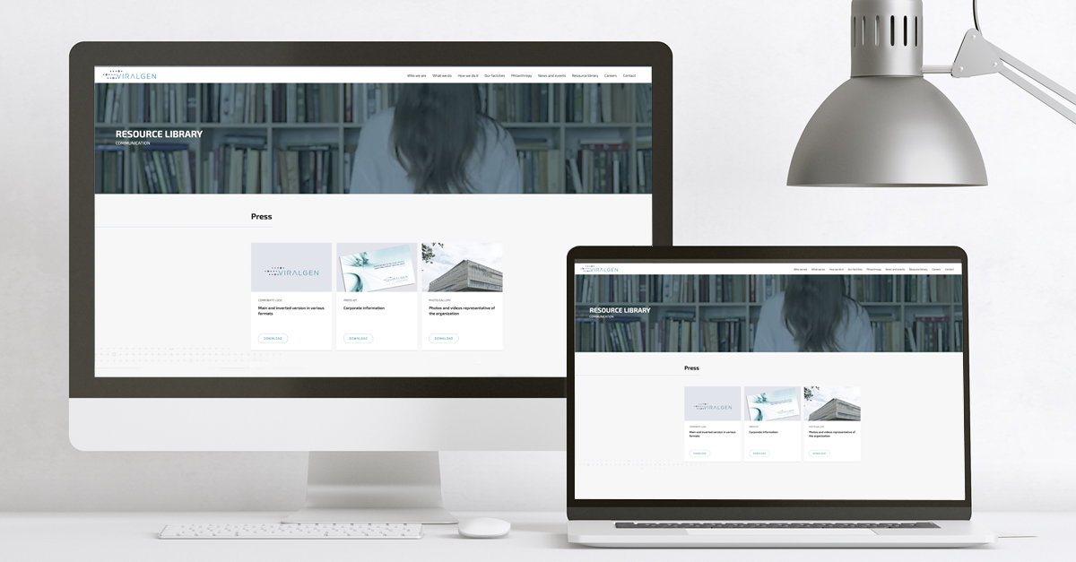 ViralgenVC's tweet image. We are launching a new section on our #Website! 🆕 The #ResourceLibrary has been divided into:
📚 Scientific information, where you can find featured viralgen releases.
🗞 Press, where you be able to download our corporate material such as logos, press kit, photos, etc.