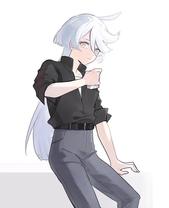 黒シャツイケミオ 