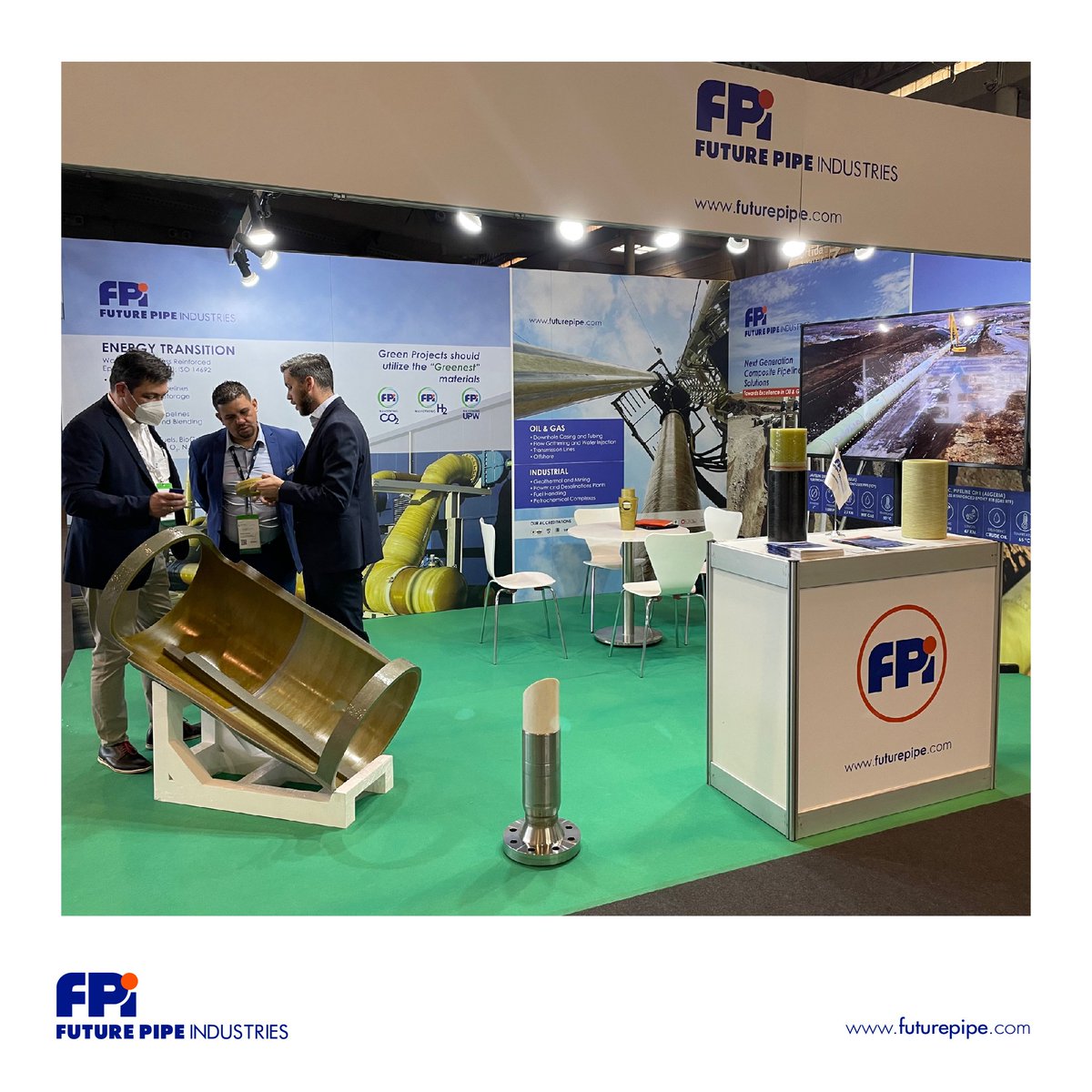 futurepipe's tweet photo. It’s our Day 1 at the #NAEPEC. Join us at our booth until March 16th and don’t miss the chance to network with industry leaders.
See you there!
#NAEPEC2023 #EnergyIndustry #Sustainability #oilandgas #futurepipe #oilandgaspipes #compositepipes #grepipes #rtppipes #glassfiberpipes https://t.co/FkCHyjOJ9n