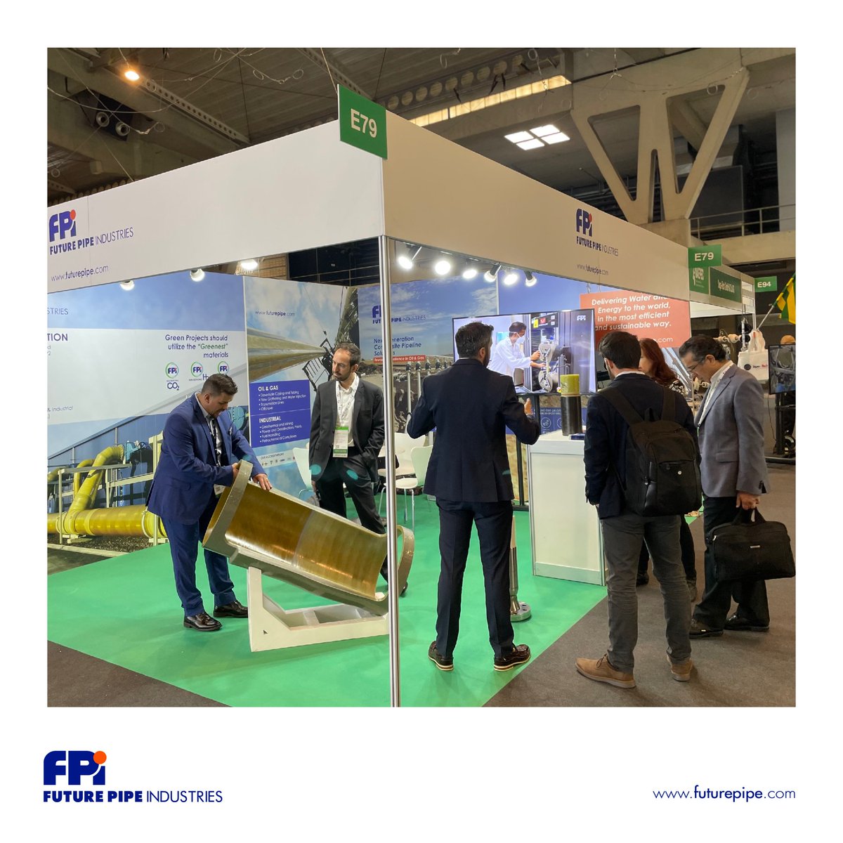 futurepipe's tweet photo. It’s our Day 1 at the #NAEPEC. Join us at our booth until March 16th and don’t miss the chance to network with industry leaders.
See you there!
#NAEPEC2023 #EnergyIndustry #Sustainability #oilandgas #futurepipe #oilandgaspipes #compositepipes #grepipes #rtppipes #glassfiberpipes https://t.co/FkCHyjOJ9n