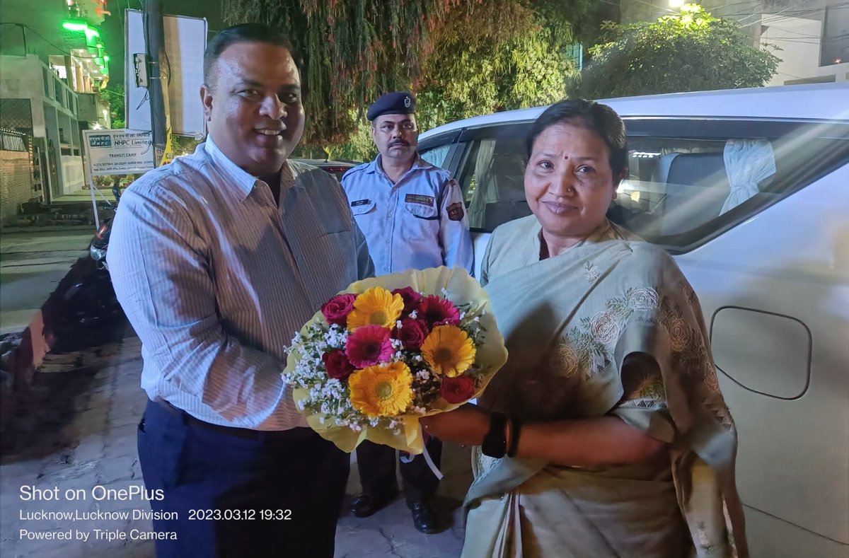 nhpcltd's tweet photo. Hon'ble MP, Rajya Sabha & Member, Committee on Social justice & Empowerment & OBC with Independent Director, NHPC visited BSUL #Hydropower #nhpclimited #MinOfPower #power_pib #PIB_India https://t.co/fCzHbgp2sh