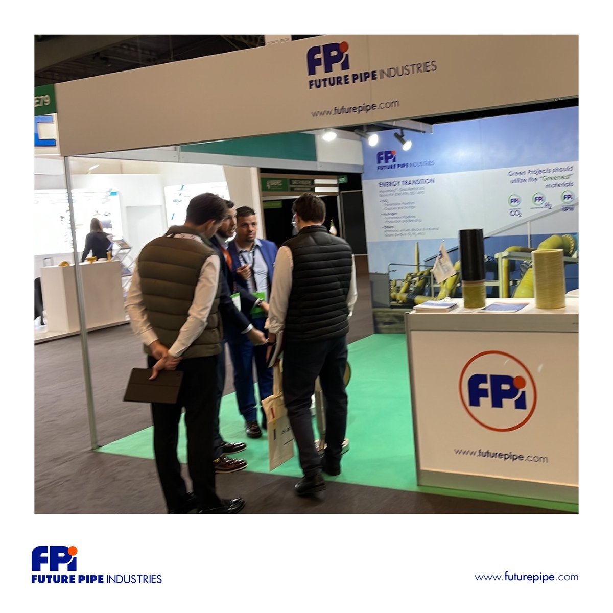futurepipe's tweet photo. It’s our Day 1 at the #NAEPEC. Join us at our booth until March 16th and don’t miss the chance to network with industry leaders.
See you there!
#NAEPEC2023 #EnergyIndustry #Sustainability #oilandgas #futurepipe #oilandgaspipes #compositepipes #grepipes #rtppipes #glassfiberpipes https://t.co/FkCHyjOJ9n