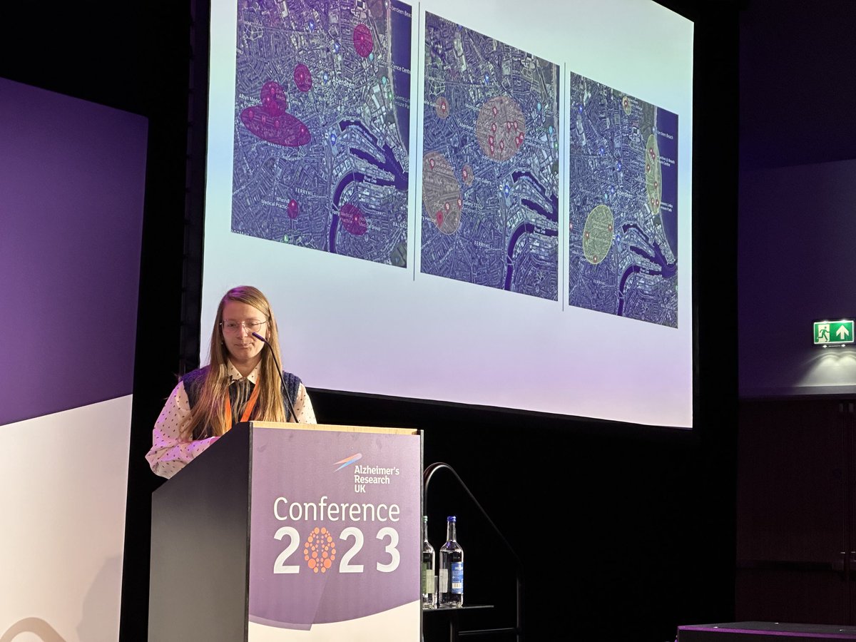 Delighted to listen to ⁦<a href="/Lud_Kuc/">Ľudka Kučíková</a>⁩ present ⁦<a href="/AD_PREVENT/">PREVENT Dementia</a>⁩ data from our Chinese cohort. #arukconf23 - I understand DMN now by maps of Aberdeen 😁