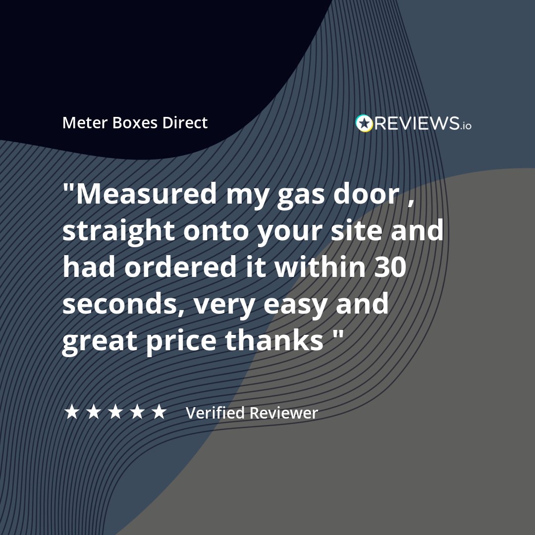 MeterBoxesD's tweet image. Always grateful for customer feedback 🙏🙏🙏
Shop our range of Electric Meter Box Doors today: eu1.hubs.ly/H0372610